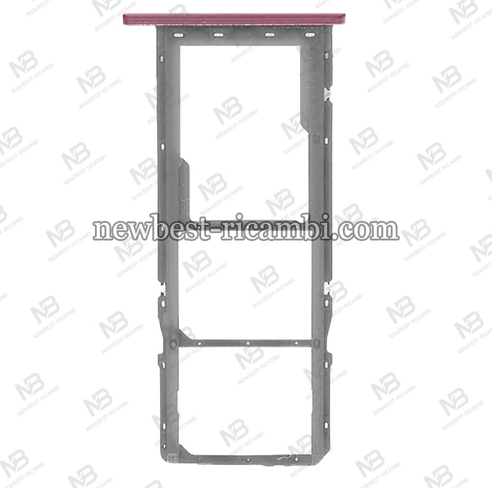 LG K51s sim tray red