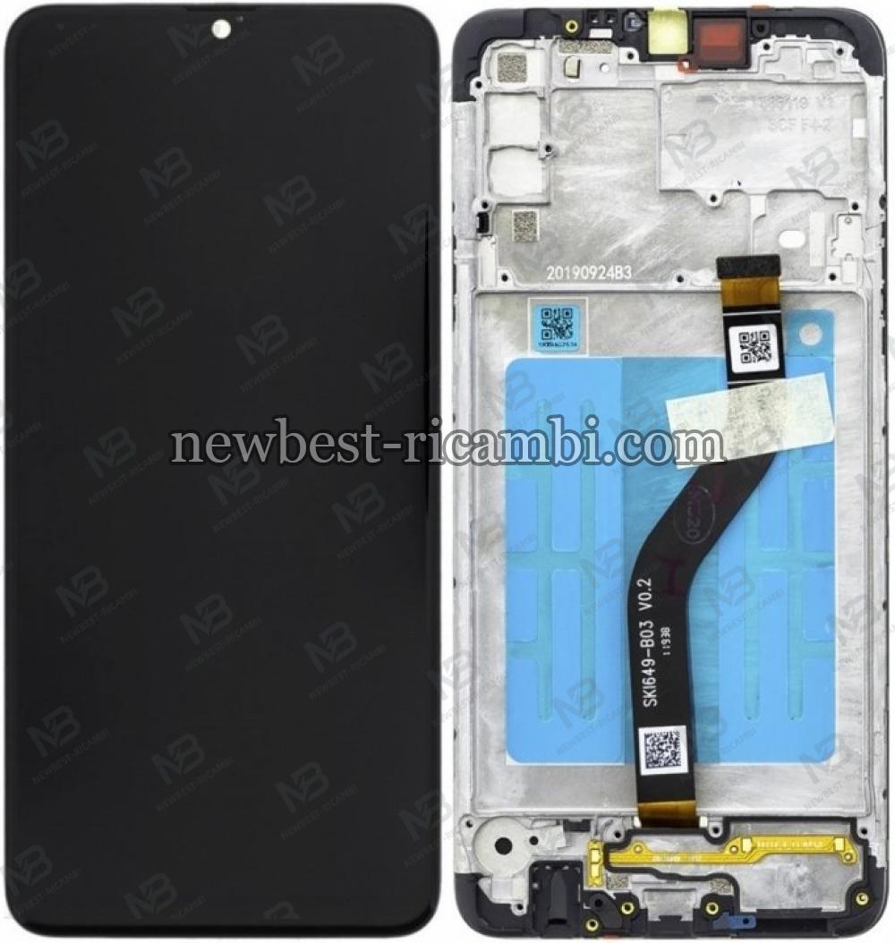 samsung galaxy a20s 2019 a207 touch+lcd+frame black Assembled