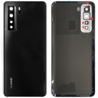 huawei P40 lite 5G back cover+camera glass black Service Pack
