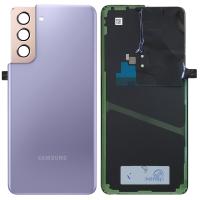 samsung galaxy s21 g991 back cover+camera glass phantom violet original