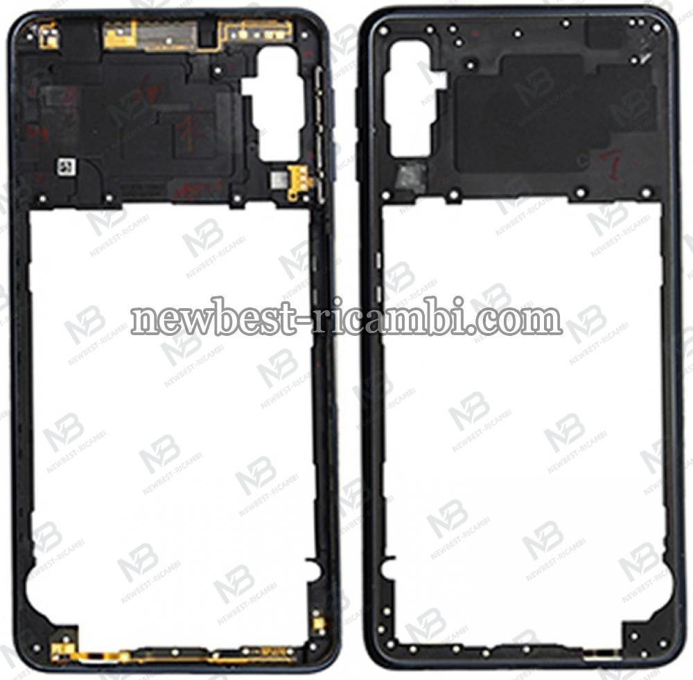 samsung galaxy a7 2018 a750f back frame black original