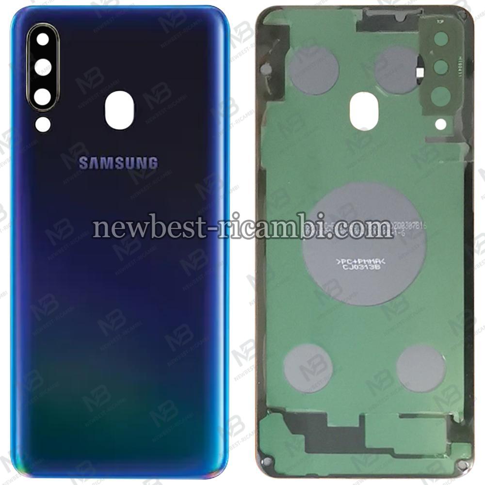 samsung galaxy a60 a606 back cover black original