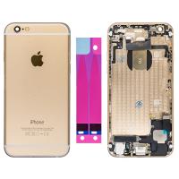 iphone 6g back cover full gold