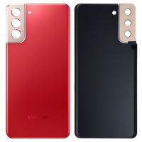 Samsung Galaxy S21 Plus G996 back cover+camera glass phantom red original