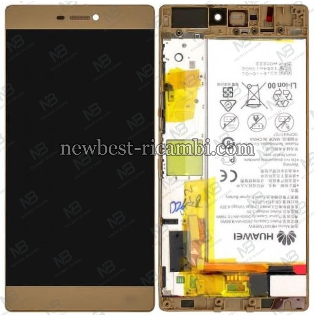 Huawei P8 touch+lcd+frame gold original