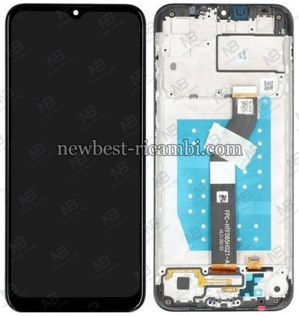 Motorola Moto G8 Power Lite XT2055 Touch + Lcd + Frame Black