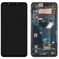 LG G8s ThinQ touch+lcd+frame black original