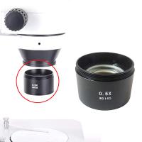 Auxiliary Objective Lens for Stereo Microscope Industry Video 48mm Mounting Thread KP-0.5X