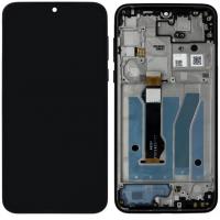 Motorola Moto G8 Plus XT2019 Touch + Lcd + Frame Black