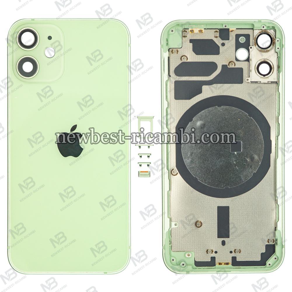 iPhone 12 Mini back cover with frame green OEM