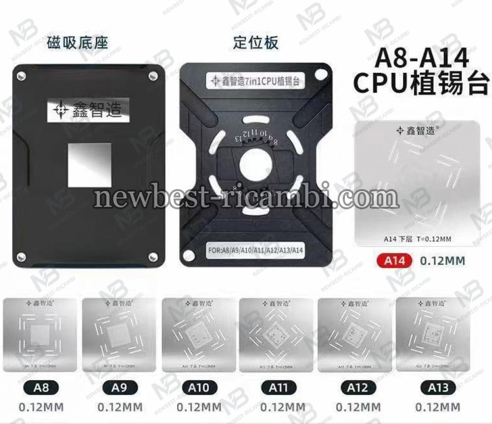 XINZHIZAO CPU TIN IMPLANT TABLE A8 A9 A10 A11 A12 A13 A14 UNIVERSAL MAGNETIC POSITIONING PLATE TIN MESH IMPLANT TABLE