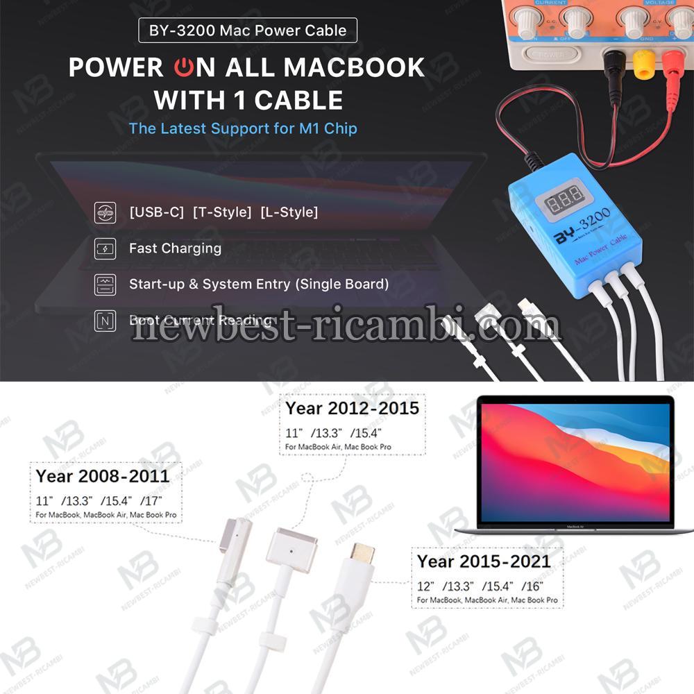 BAIYI BY-3200 Mac 3 In 1 Power Cable For MacBook Repair