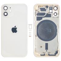 iPhone 12 Mini back cover with frame white OEM