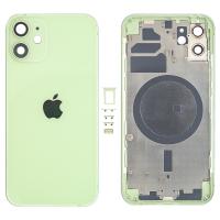 iPhone 12 back cover with frame green OEM