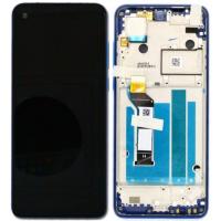 Motorola One Vision XT1970 Touch + Lcd + Frame Blue Original