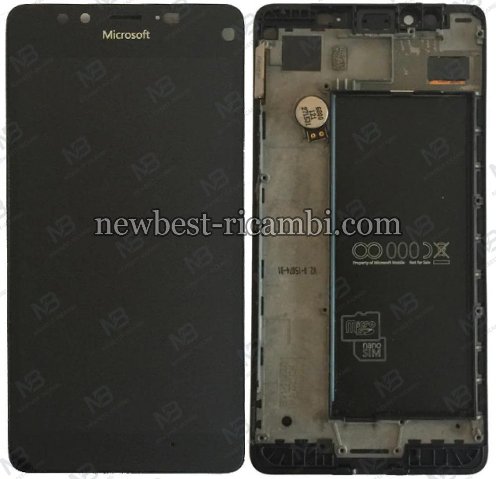 Nokia Lumia 950 Touch + Lcd + Frame Black