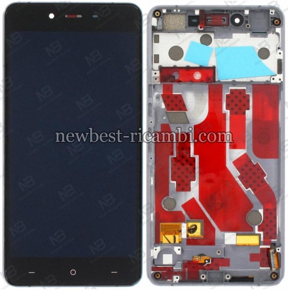 1 + X / One Plus X Touch + Lcd + Frame Black