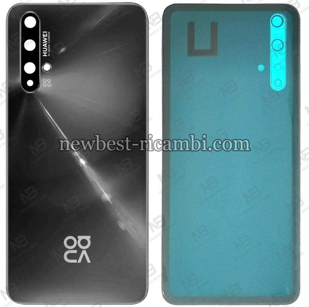 huawei nova 5t back cover+camera glass black AAA