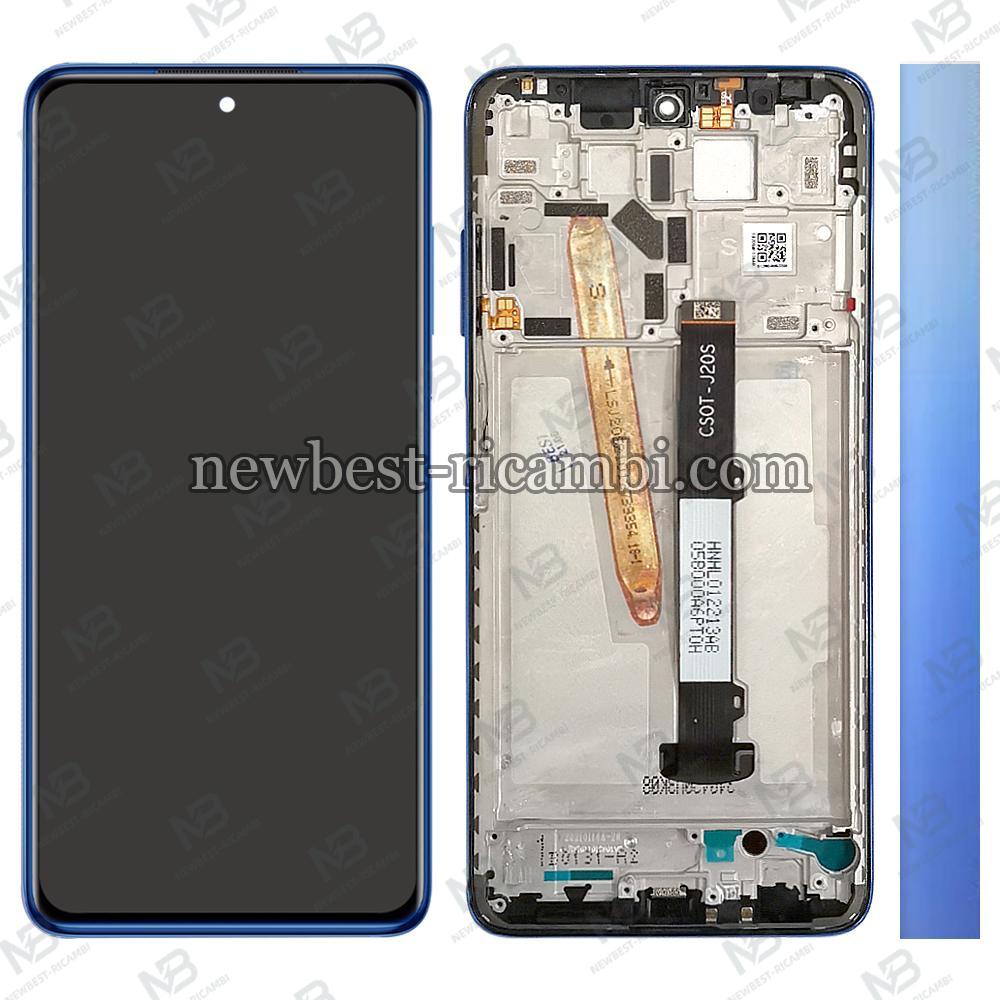 Xiaomi Poco X3 Pro Touch+Lcd+Frame Blue Original