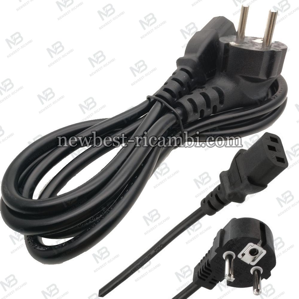 EU 1.9m Kettle Lead C13 IEC Euro European Power Cord Cable Appliance 2 Pin