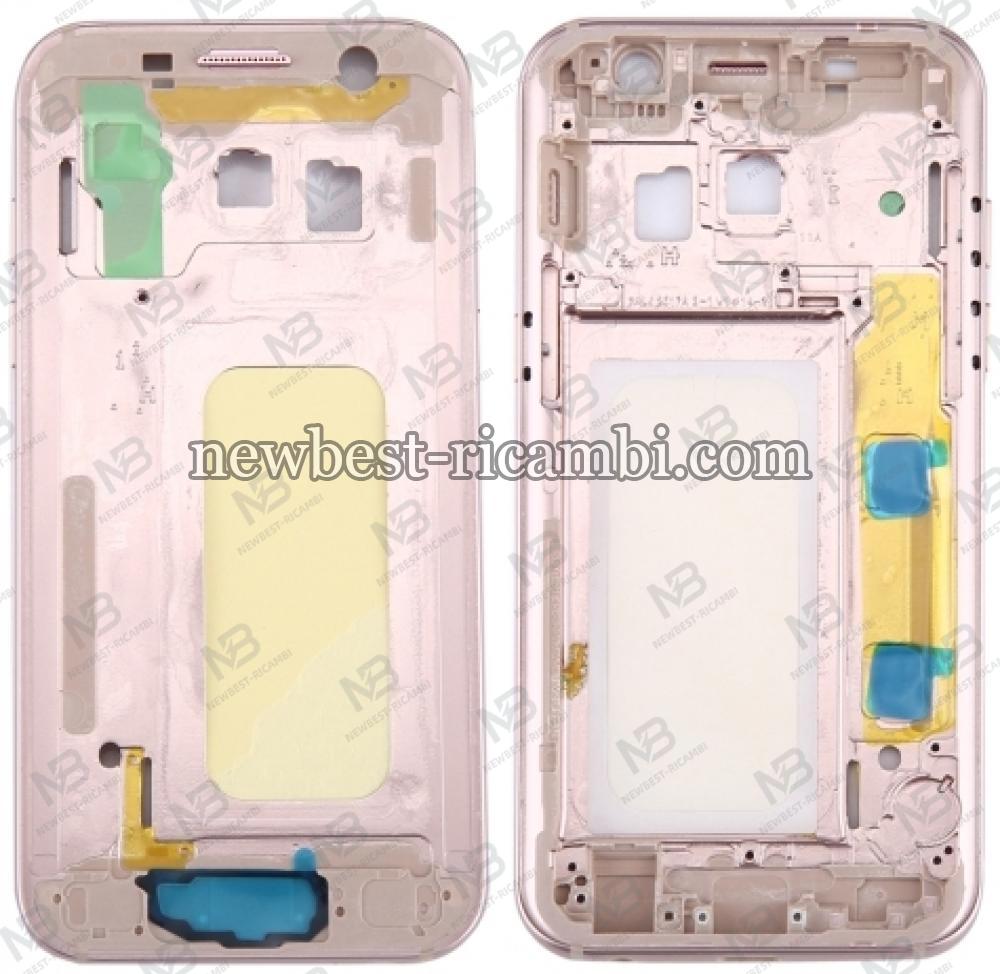 Samsung Galaxy A3 2017 A320f Frame Of Lcd Display Pink