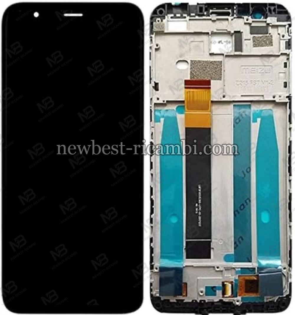 Meizu M8c Touch+Lcd+Frame Black Original