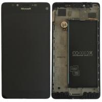 Nokia Lumia 950 Touch + Lcd + Frame Black