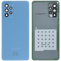 Samsung Galaxy A52 A525 back cover+camera glass blue original
