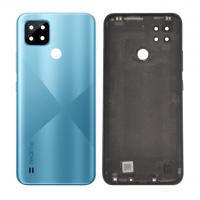 Realme C21 RMX3201 Back Cover+Camera Glass Blue Original