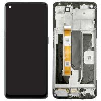 Oppo A74 5G / A54 5G Touch + Lcd + Frame Black Original