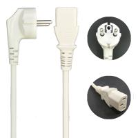 EU 1.8m Kettle Lead C13 IEC Euro European Power Cord Cable Appliance 2 Pin White