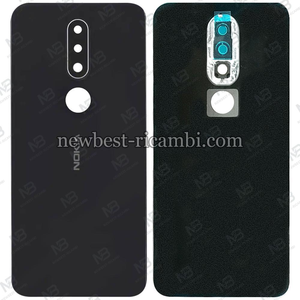 nokia 6.1 plus back cover+camera glass black