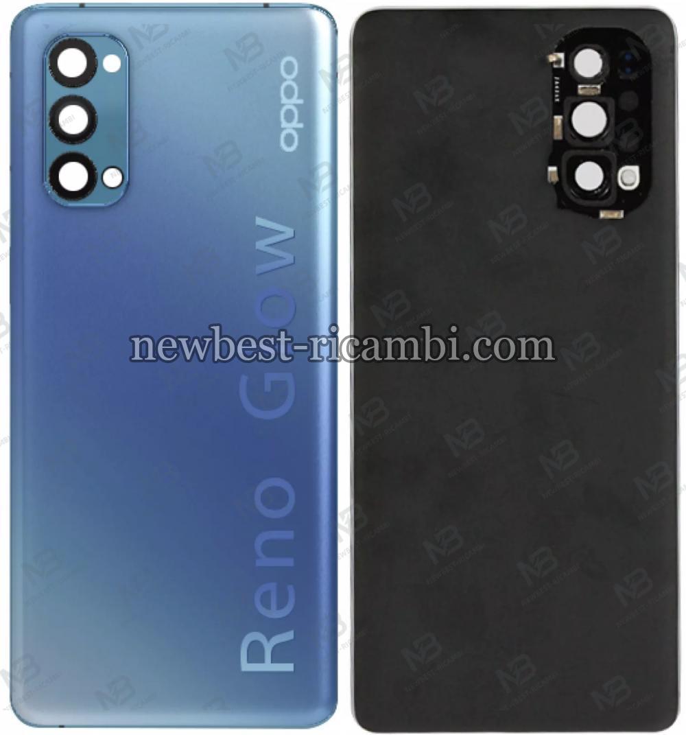 Oppo Reno 4 Pro 5G back cover blue original