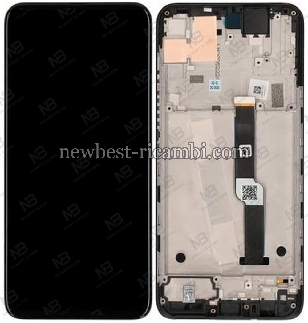 Motorola One Fusion Plus XT2067 Touch + Lcd + Frame Black