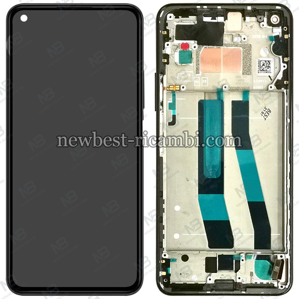 Xiaomi Mi 11 Lite 4G Touch+Lcd+Frame Black Service Pack