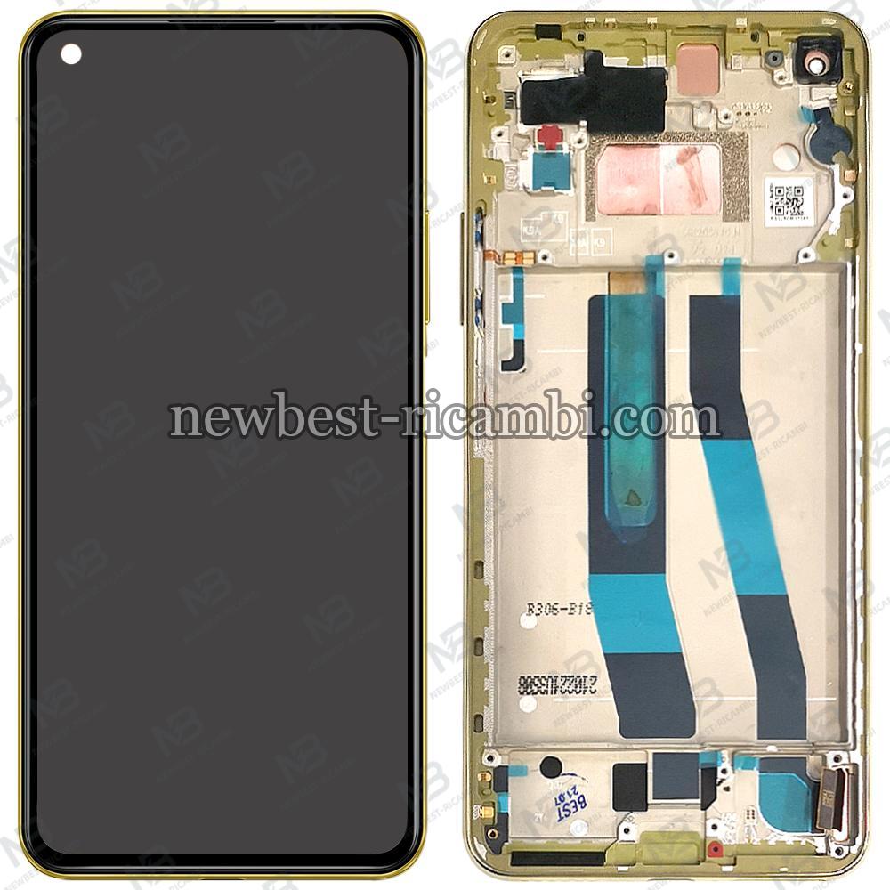 Xiaomi Mi 11 Lite 5G Touch+Lcd+Frame Yellow Service Pack