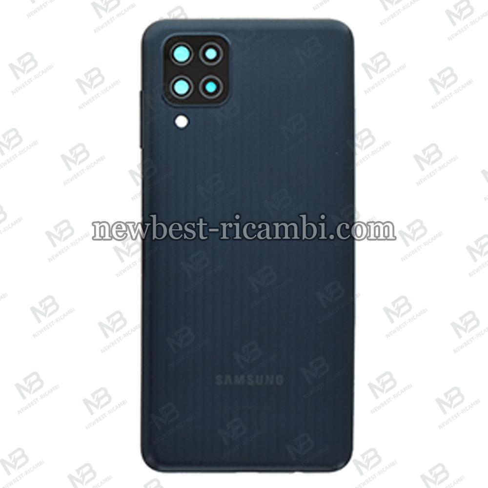 Samsung Galaxy M12 2021 M127 Back Cover+Camera Glass Black Original
