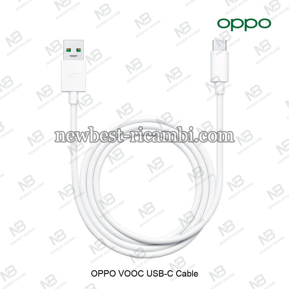 Oppo Vooc USB-C Cable DL129 6.5A 1M White Original  Bulk
