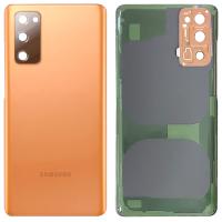 Samsung galaxy S20 FE G780 back cover+camera glass orange original