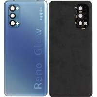 Oppo Reno 4 Pro 5G back cover blue original