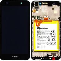 Huawei Y6 II/Honor 5A Touch+Lcd+Frame+Battery Black Original