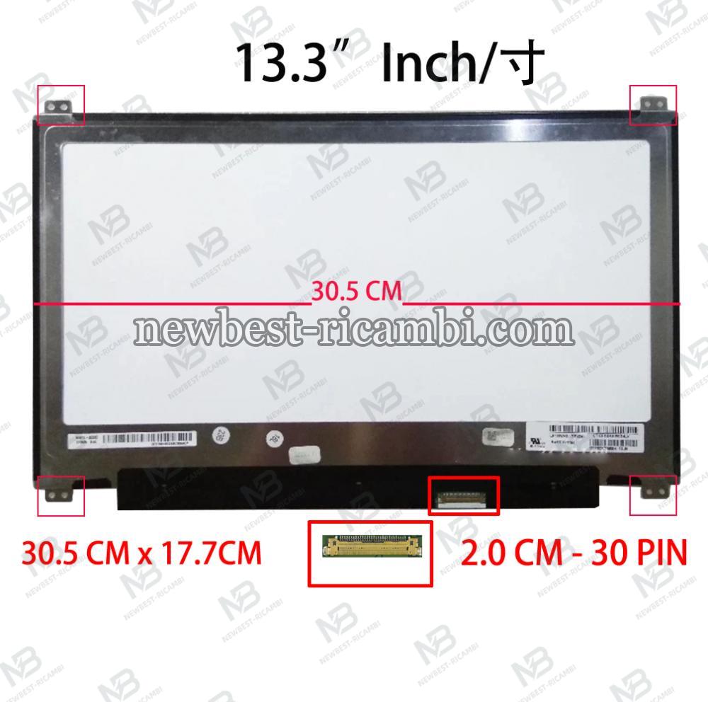 computer led 13.3" hb133wx1 30 pin lcd display