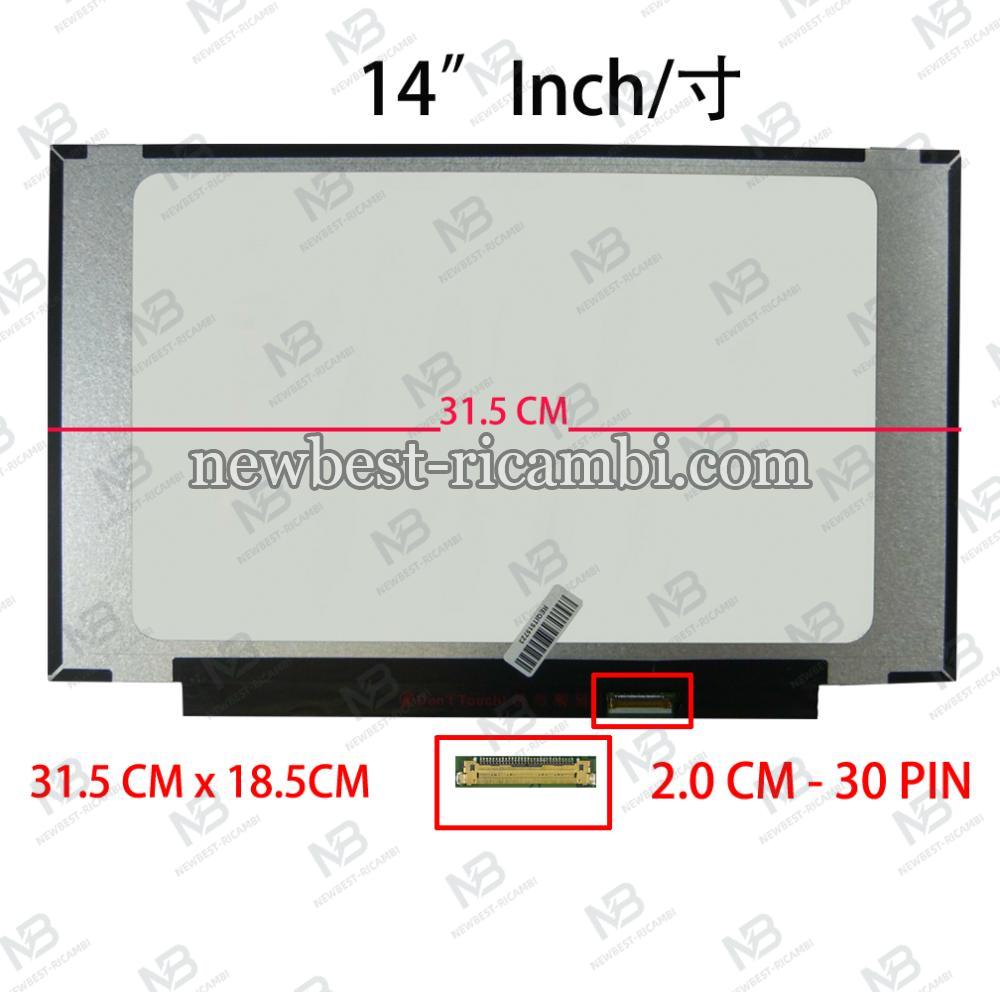 computer led 14" NT140WHM-N43 30 pin lcd display