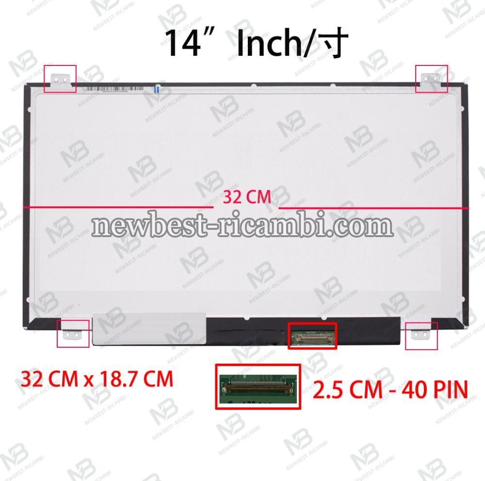 computer led 14" N140BGE-L33 40 pin lcd display