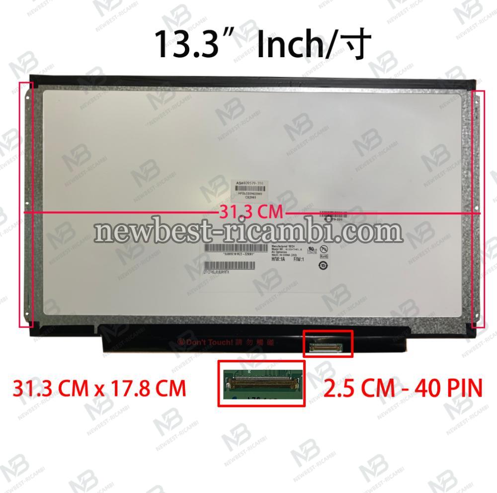 computer led 13.3" B133XW03 40 pin lcd display