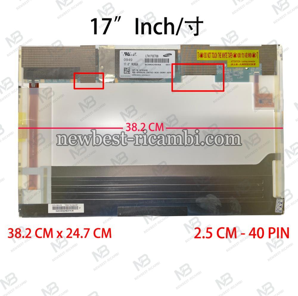 computer led 17.0" led LTN170CT08 40 pin lcd display