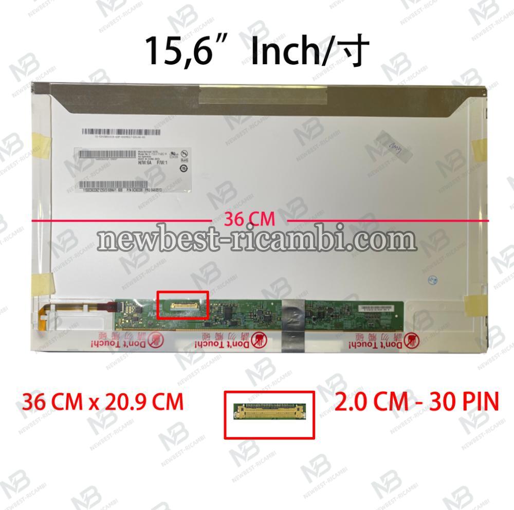 computer led 15.6" 30Pin B156XTN02 lcd display