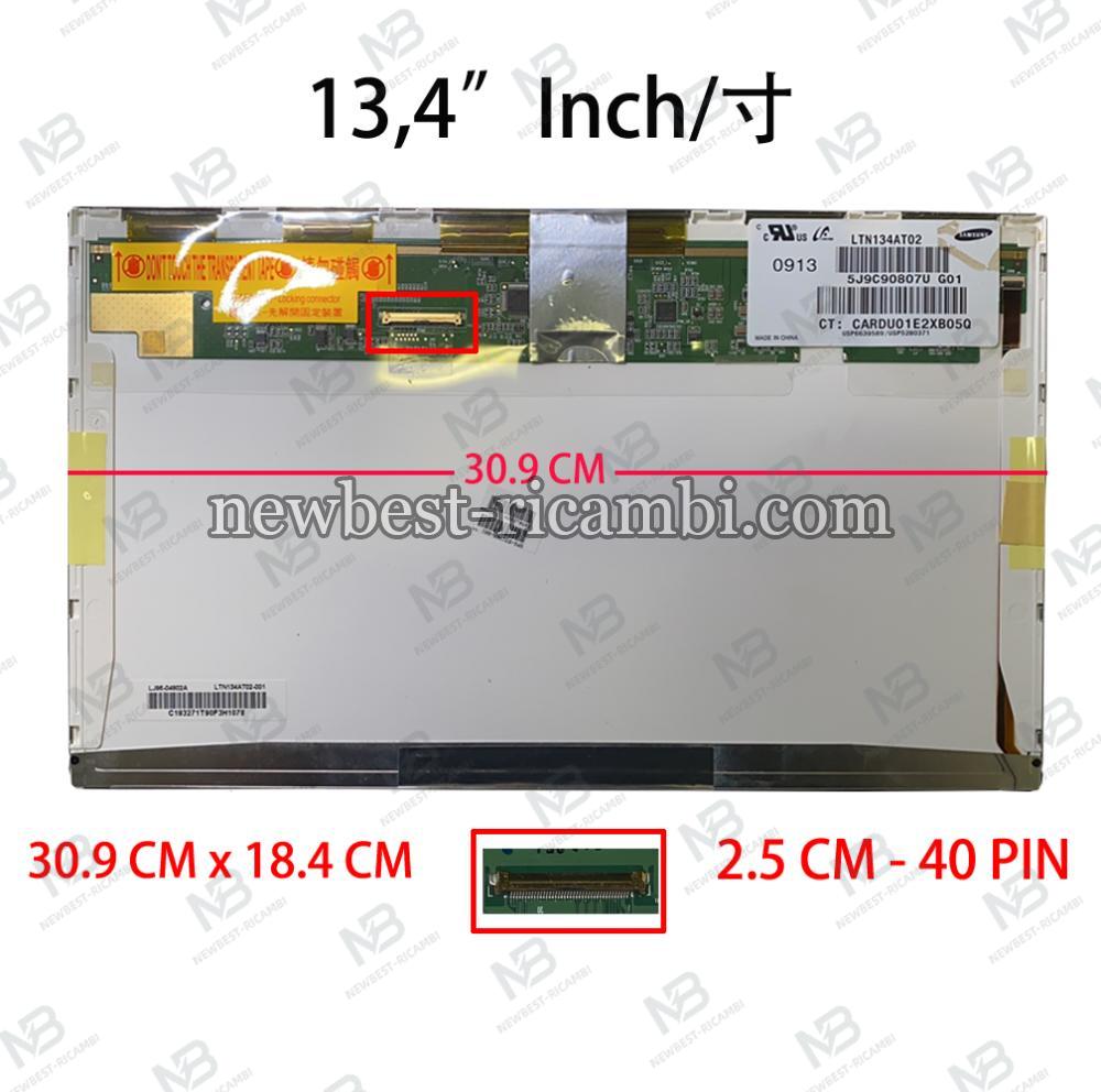 computer led 13.4"LTN134AT02 40Pin lcd display