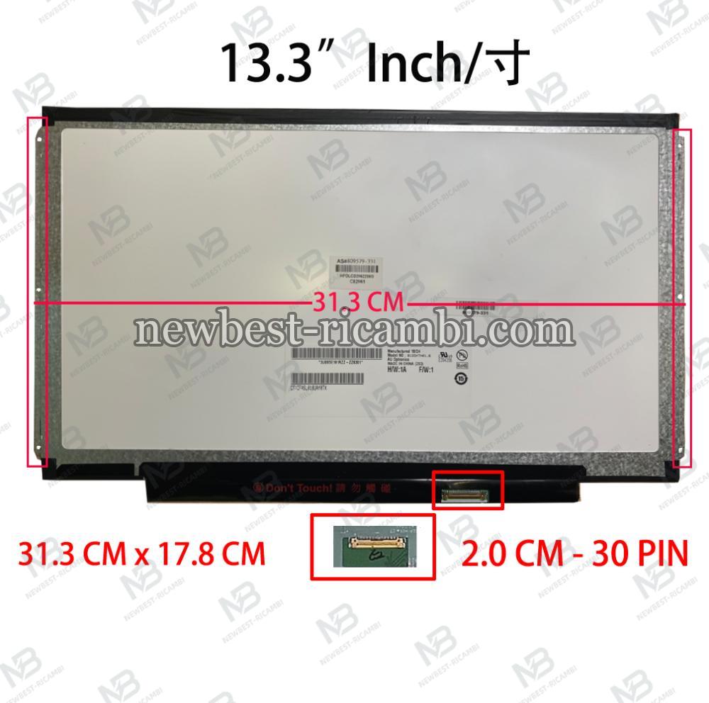 Computer Led 13.3" B133XTN01 30 Pin Lcd Display