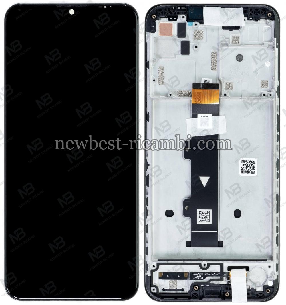 Motorola Moto G10 XT2127 Touch + Lcd + Frame Black
